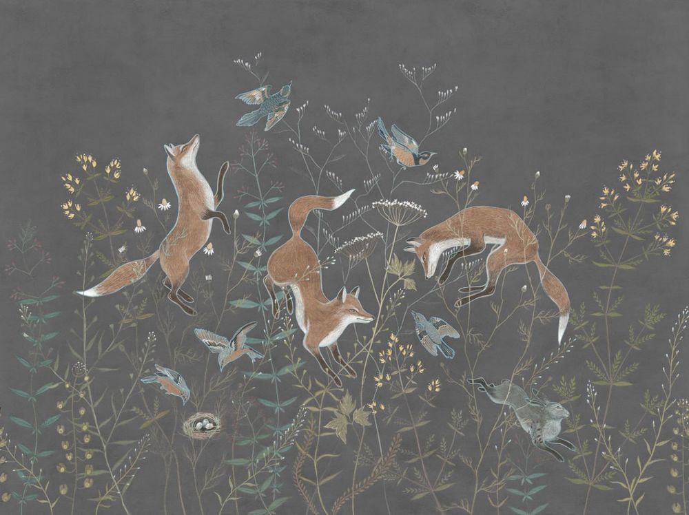 Бесшовная фреска ECO текстиль FOXY, 2,7 м (Ширина 4 м)