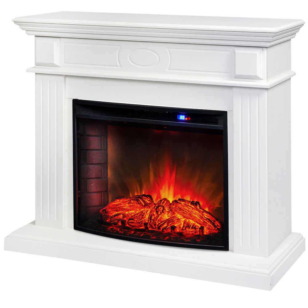 Каминокомплект Real Flame Leda 24/25,5 WT с очагом Evrika 25,5