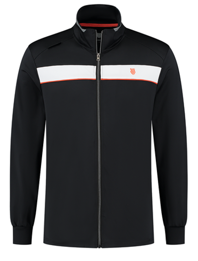 Мужская теннисная кофта K-Swiss Tac Hypercourt Tracksuit Jacket 4 - black/white