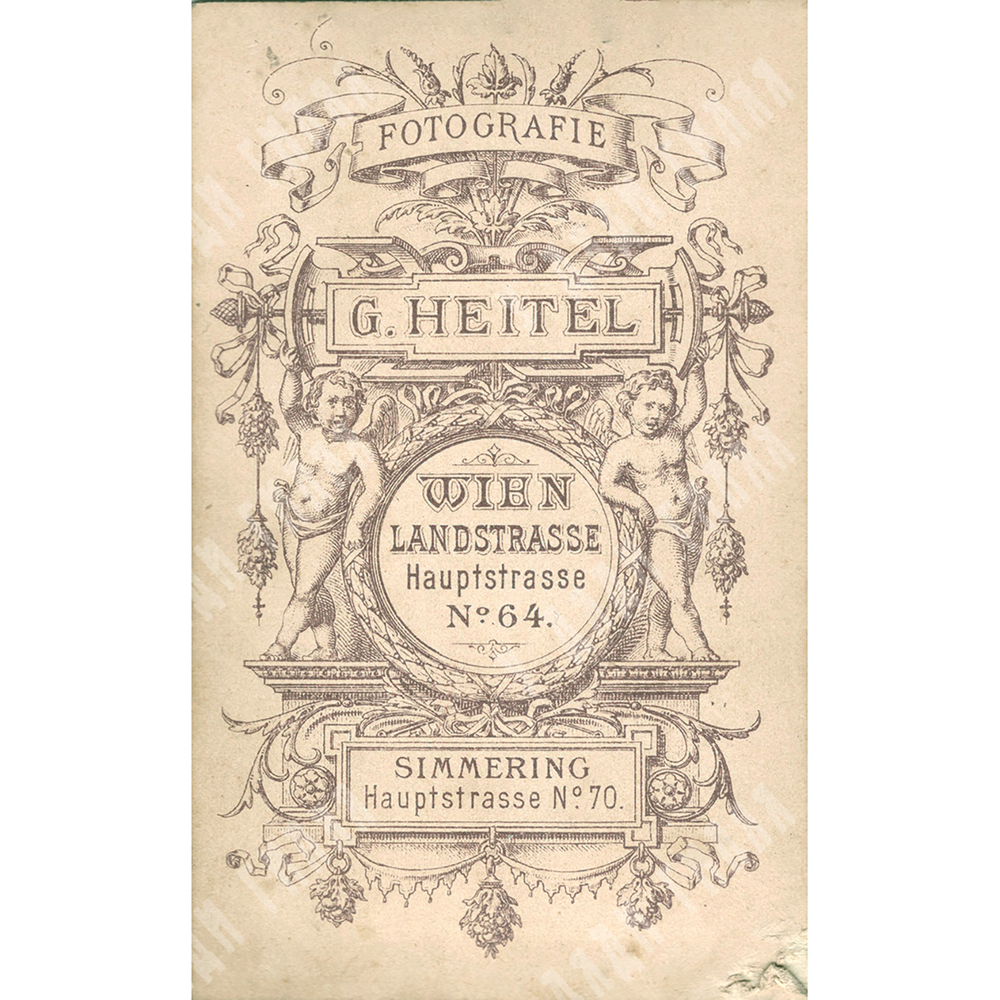 Студийные ретро-портреты. Вена. XIX в.