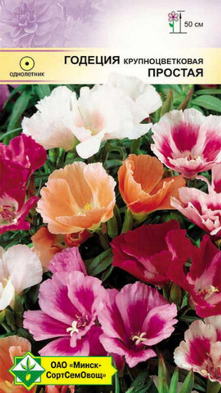Годеция крупноцветковая "Простая" 0.3г., Германия.
