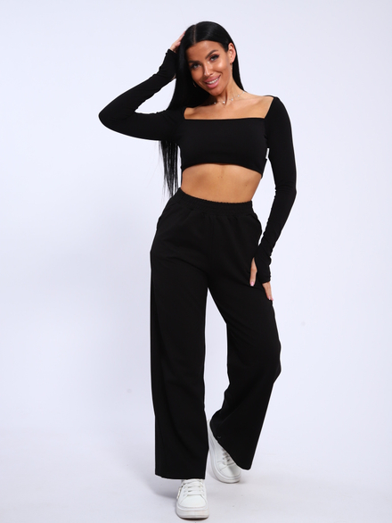 Брюки на манжете 2