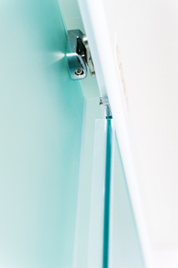 Душевая кабина Esbano (Эсбано) ES-L108CKR, с низким поддоном, с электрикой и LED освещением, 100х80х210