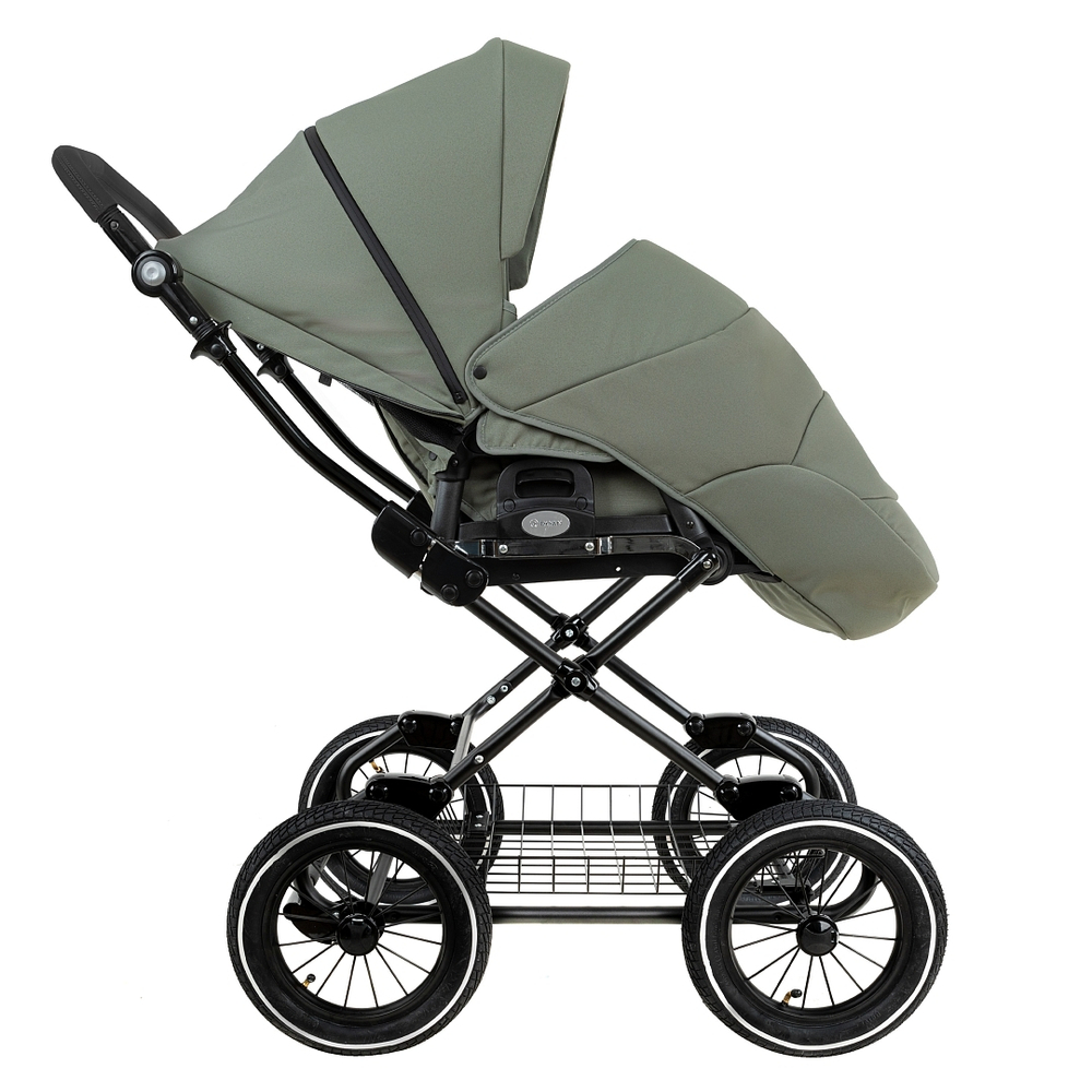 Коляска 2 в 1 ROAN BASS NEXT 2.0 CLASSIC d12 Sage Green