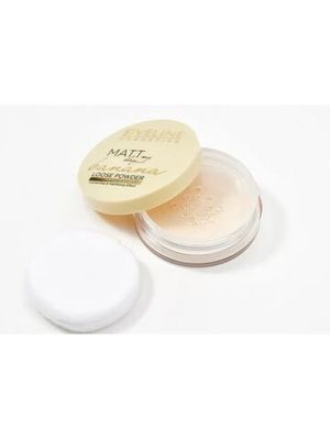 EVELINE.ТРАНСПАРЕНТНАЯ МАТИРУЮЩАЯ ПУДРА-BANANA серии MATT MY DAY LOOSE POWDER, 6гр