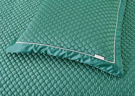 Покрывало 160х220 и наволочка 50х70 Sofi De MarkO Молли зеленое