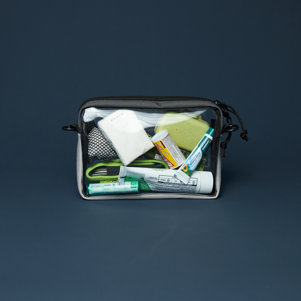 Transparent Case GO box светло-серый/темно-серый/морковный