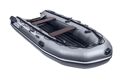 Лодка ПВХ АПАЧИ 3700 НДНД + 2х-тактный лодочный мотор GOLFSTREAM T 30 ABMS