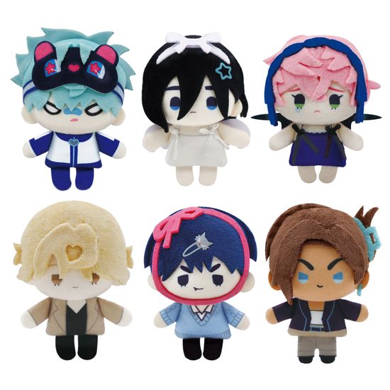 Брелки плюшевые Alien Stage Mini doll series / Брелок плюшевый по мотивам музыкального аниме "Alien Stage" случайный