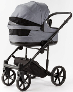 Детская коляска Adamex Locco Light 2 в 1 LL-TK60 TIP (СЕРЫЙ)