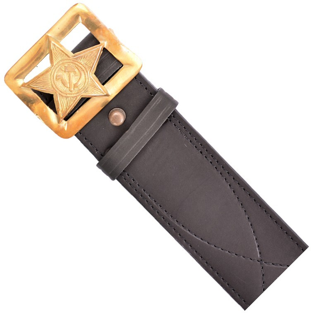 Ремень поясной "Звезда" 50мм ХСН черный