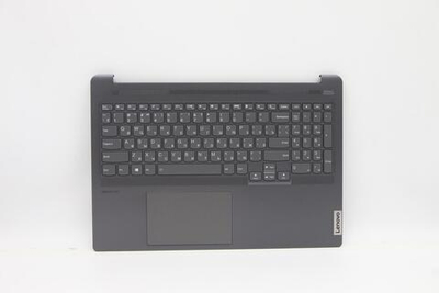Верхняя панель с клавиатурой (топкейс) для ноутбука Lenovo ideapad 5 Pro-16IHU6 82L9 раскладка - русская, с подсветкой, черный (5CB1C87499), оригинал