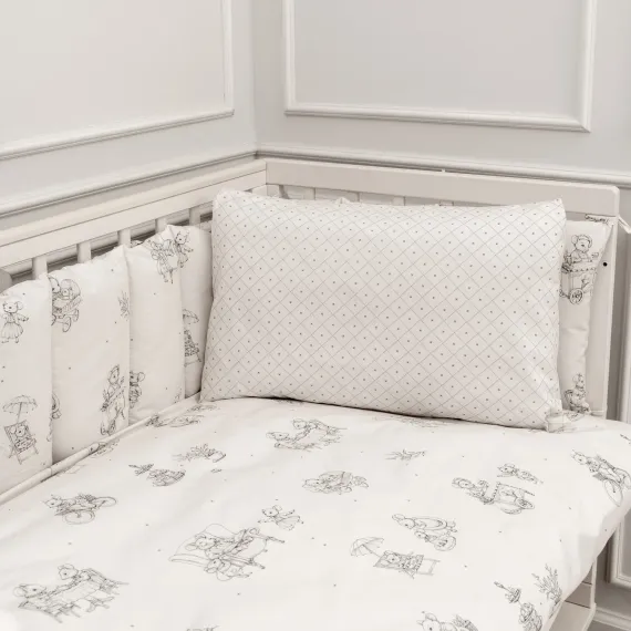 Комплект постельного белья Lollycottons Мышкины каникулы 6 предметов