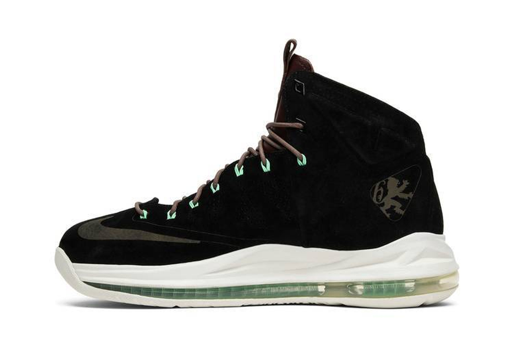 Кроссовки Nike Lebron 10 Ext Black Suede