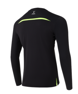 Футболка судейская с длинным рукавом DIVISION PerFormDRY Referee LS Tee, черный