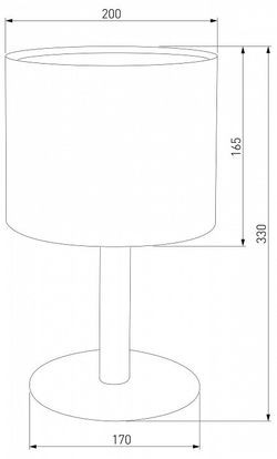 Настольная лампа декоративная TK Lighting Deva 5217 Deva White