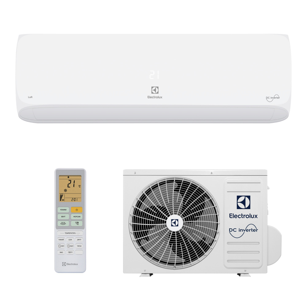 Инверторная сплит-система Electrolux Loft DC EACS/I-18HAL/N8