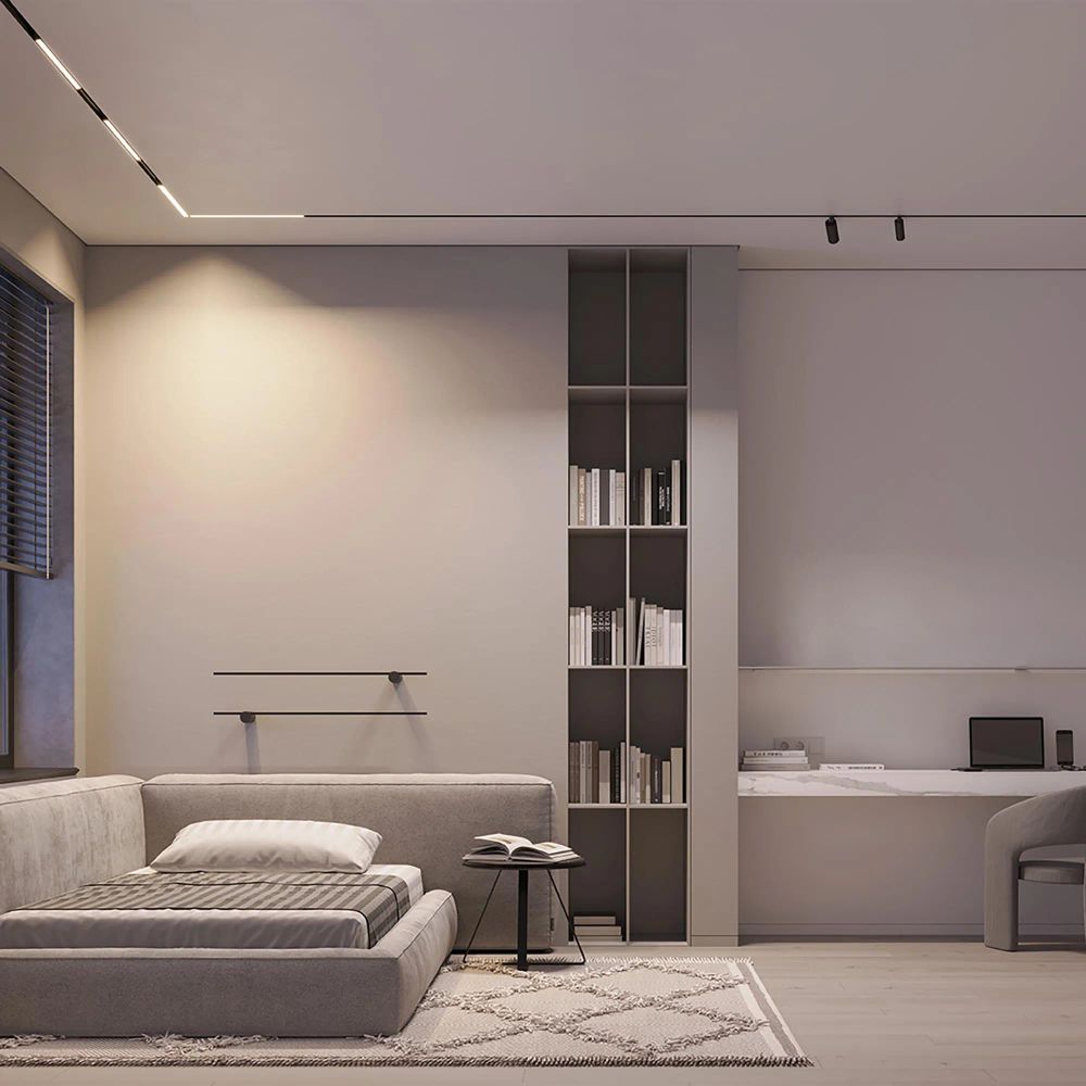 Светильник MAG-ORIENT-FLAT-L465-16W Day4000-MIX (BK, 80 deg, 48V, TUYA) (Arlight, IP20 Металл, 5 лет) 048189