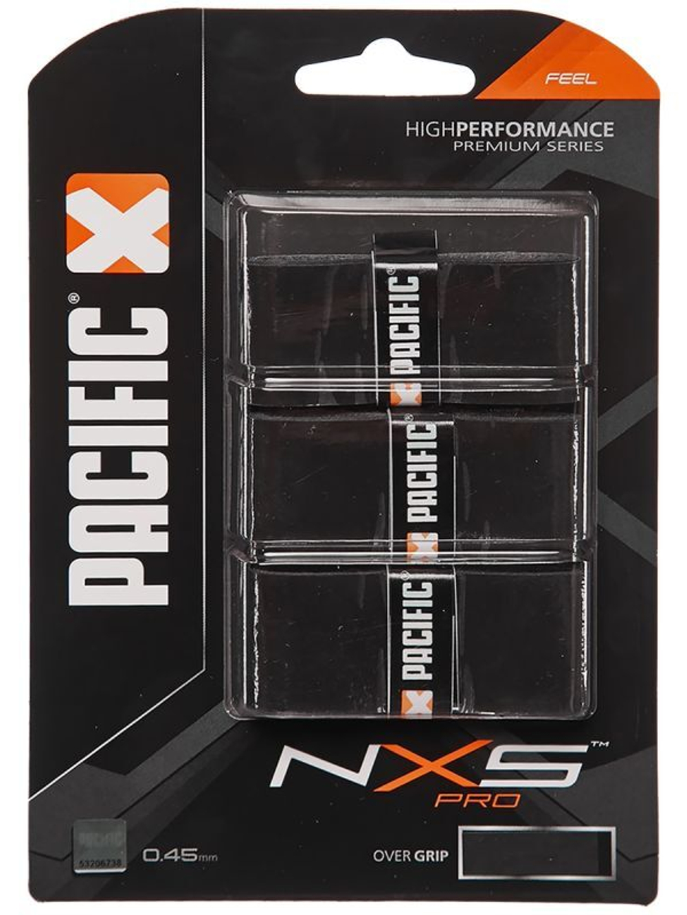 Намотки теннисные Pacific NXS Pro black 3P