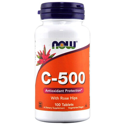 NOW Vitamin C-500 RH (100 таб.) [M]