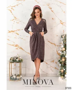 Платье 1154-пудра Minova
