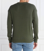 Худи VERTICAL INSTITUTIONAL CALVIN KLEIN JEANS - хаки(J30J323977)