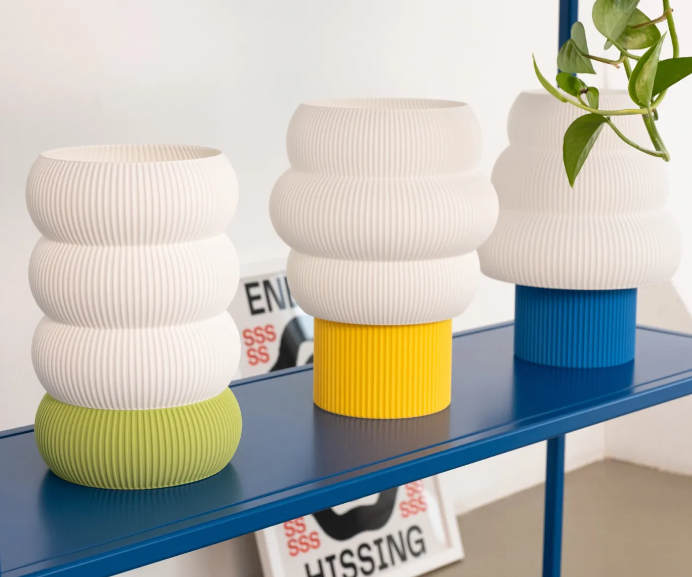 Лампа настольная Tree Blue