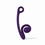 Вибратор для двойной стимуляции SVibe Snail CURVE фиолетовый