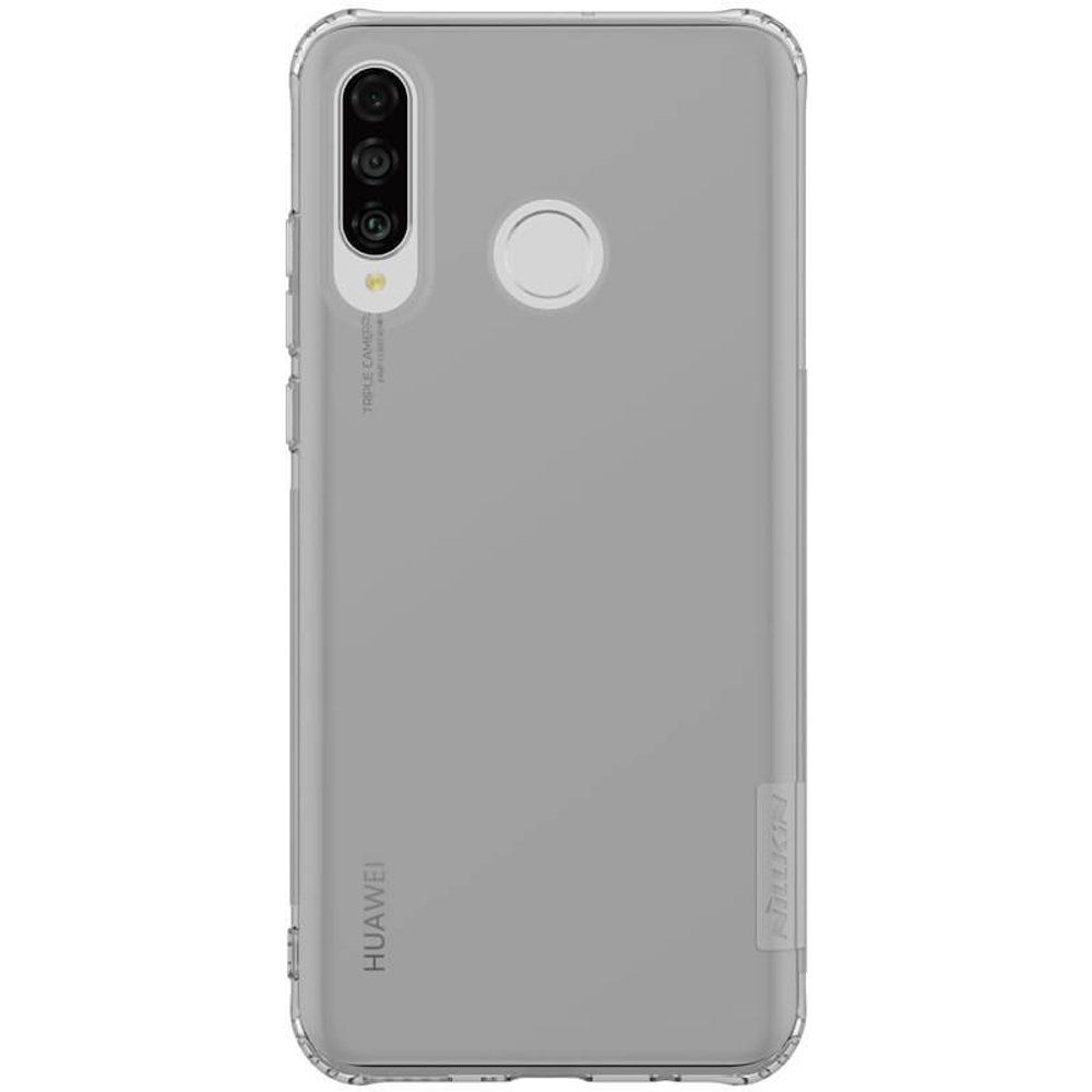 Прозрачный силиконовый чехол Nillkin Nature для Huawei P30 lite / Honor 20s / Honor 20 Lite / Nova 4e