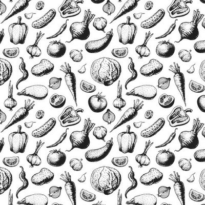 Овощи скетч