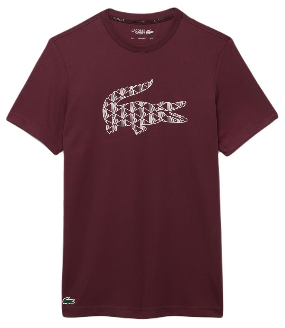 Теннисная футболка Lacoste Ultra Dry Pique Tennis T-Shirt