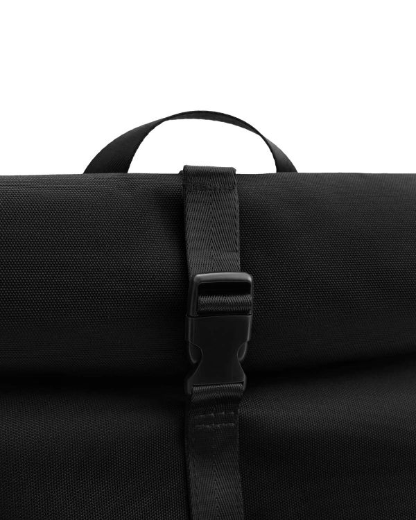 Рюкзак Роллтоп черный - фото 4