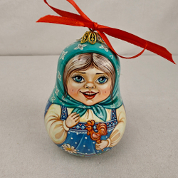 Матрешка "Аленка"( ручная роспись Палех)