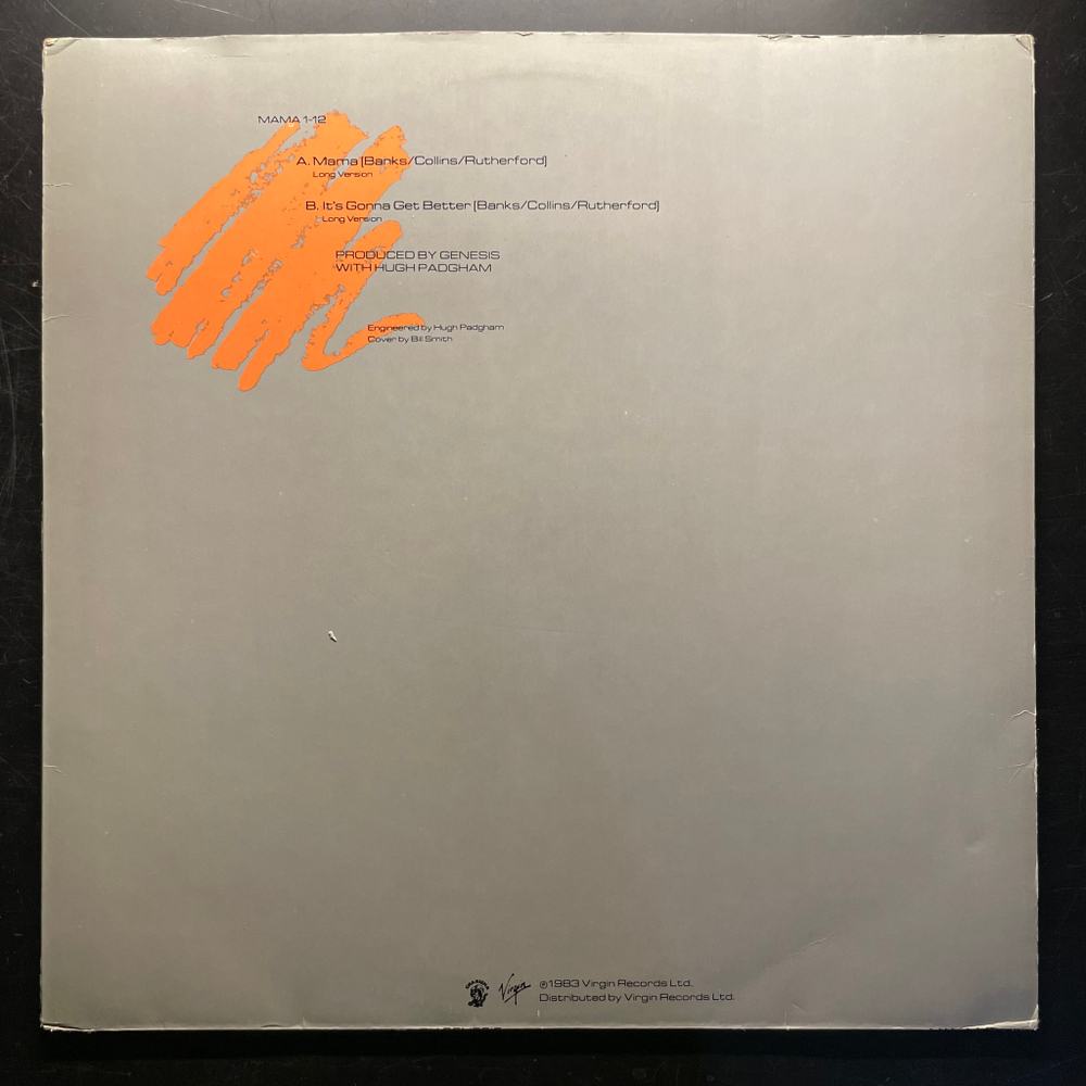 Genesis ‎– Mama (Англия 1983г.) 12", 45 RPM