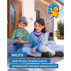Мел для асфальта MALEFIX 20003 20 штук 10 цветов 20003 — фото 6