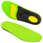 Стельки для кроссовок СПОРТИВНЫЕ КАРКАСНЫЕ, материал PU PRO SPORT, размер RU 36-37 / EU 37-38, с линиями выреза, SHEGRA (ШЕГРА), 700765