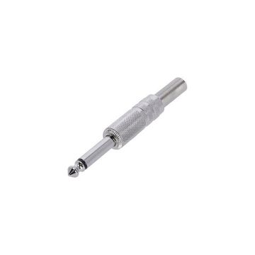 Adam Hall K3CJM2 - разъем TRS (jack) 6,3 mm mono, полностью металлический