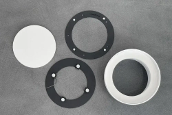 Решетка магнитная теневая вентиляционная D125 - Nova