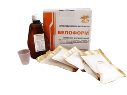 Белоформ порошок (0,160кг-12шт + 0,4л жид. ок)