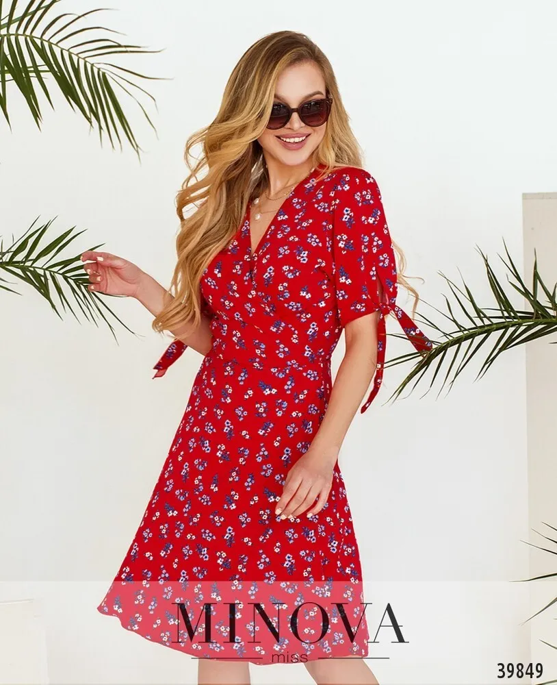 Платье 3149-красный Minova