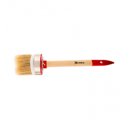 Кисть круглая, Профи №16 (55 мм), натуральная щетина, деревянная ручка MTX