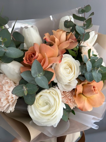 Букет «Сливочный латте»