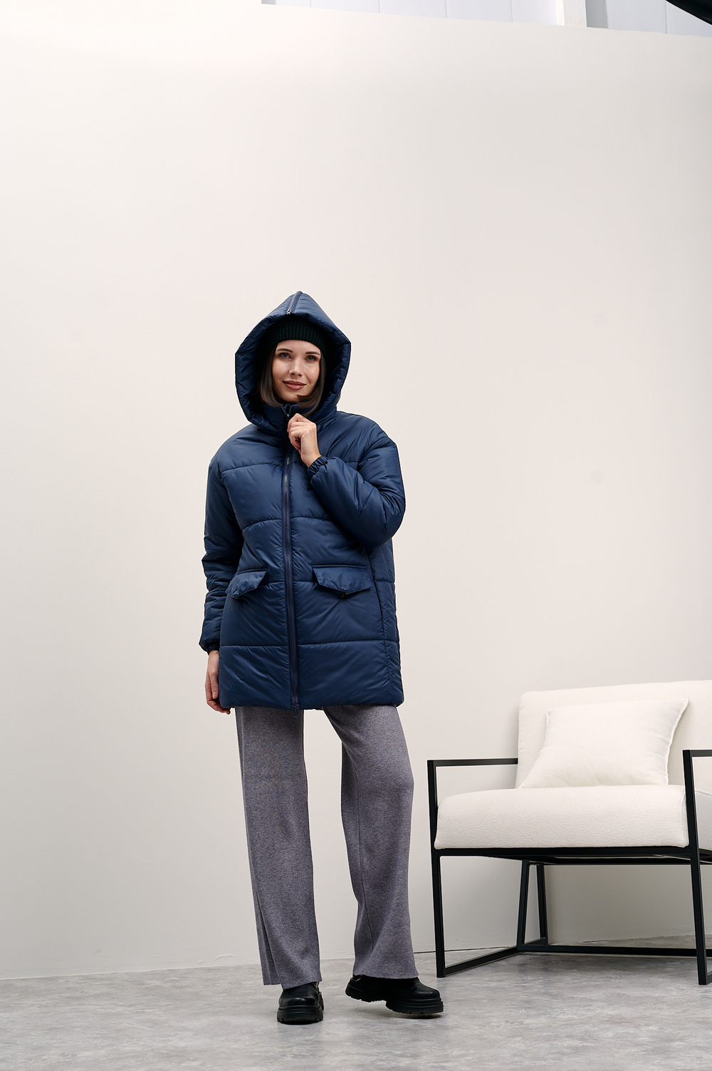 Куртка женская  "Сноу" синий