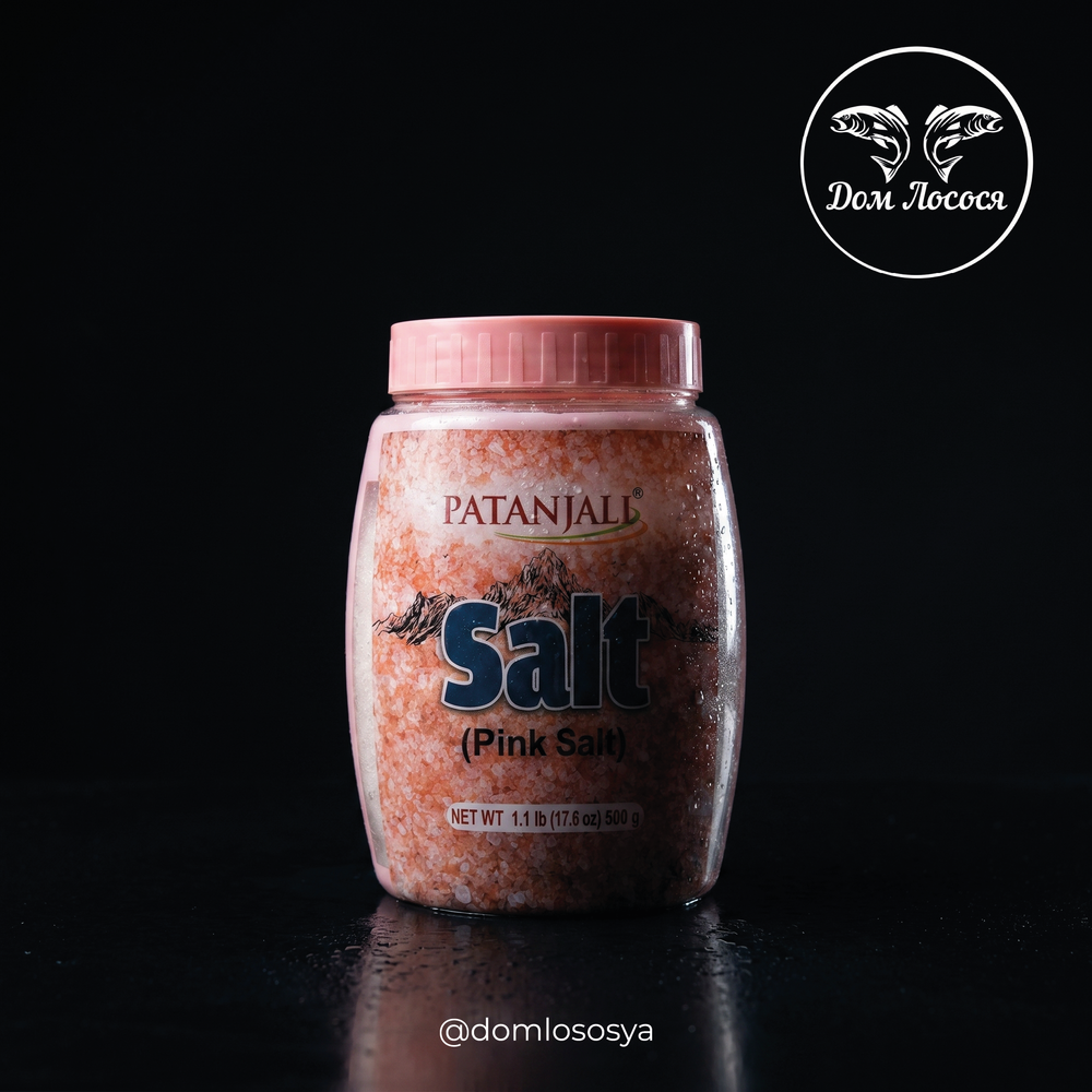 Соль розовая Гималайская, 500г, PATANJALI