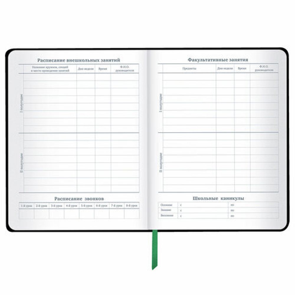 Дневник 1-11 класс 48 л., кожзам (твердая с поролоном), флуоресцентный, BRAUBERG, "Avocado", 106200