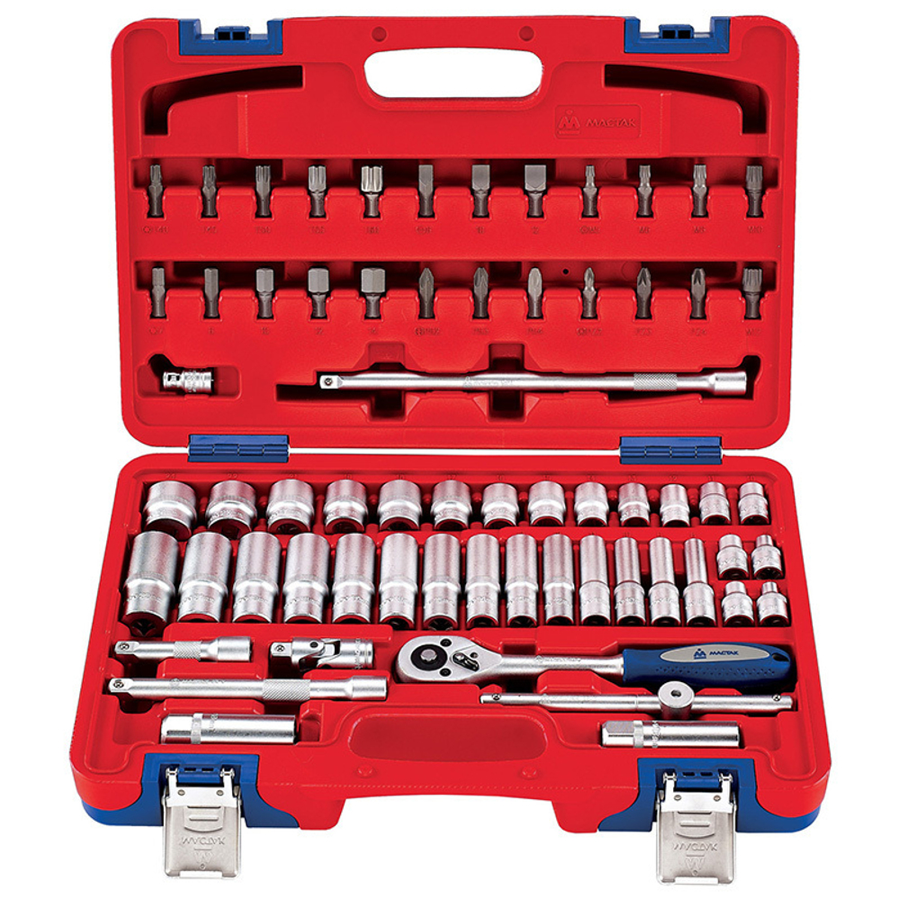 Набор инструментов универсальный, 64 предмета МАСТАК 01-064C
