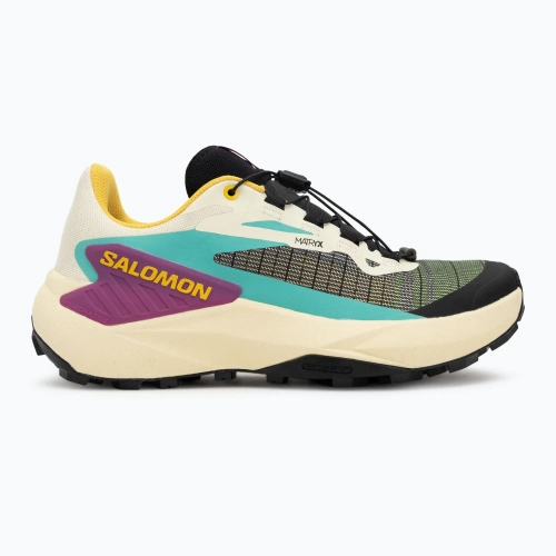 Женские Кроссовки для бега Salomon Genesis transparent yellow/black/willowherb