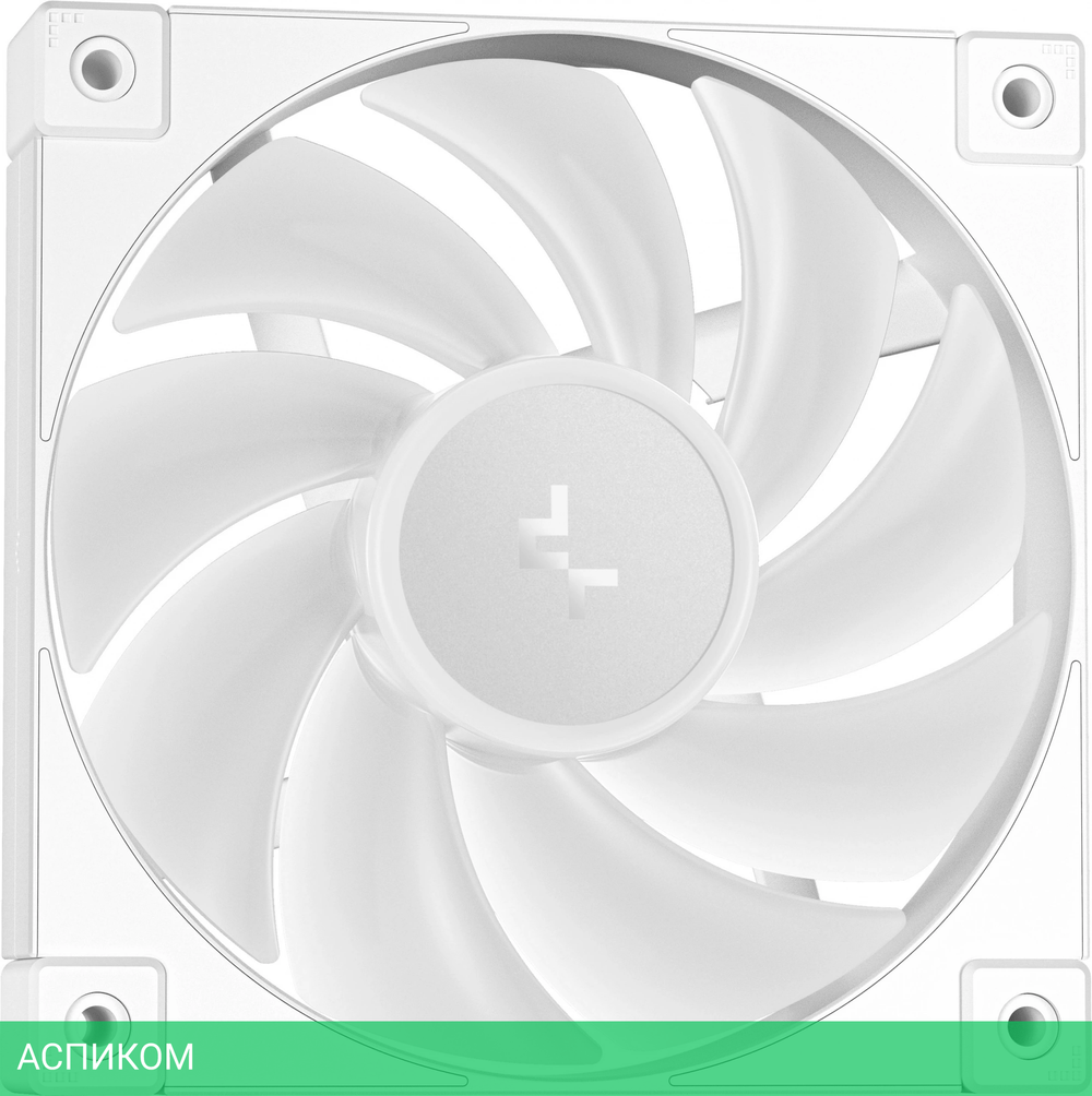 Система жидкостного охлаждения для процессора DeepCool LT360 WH ARGB белый (R-LT360-WHAMNC-G-1)