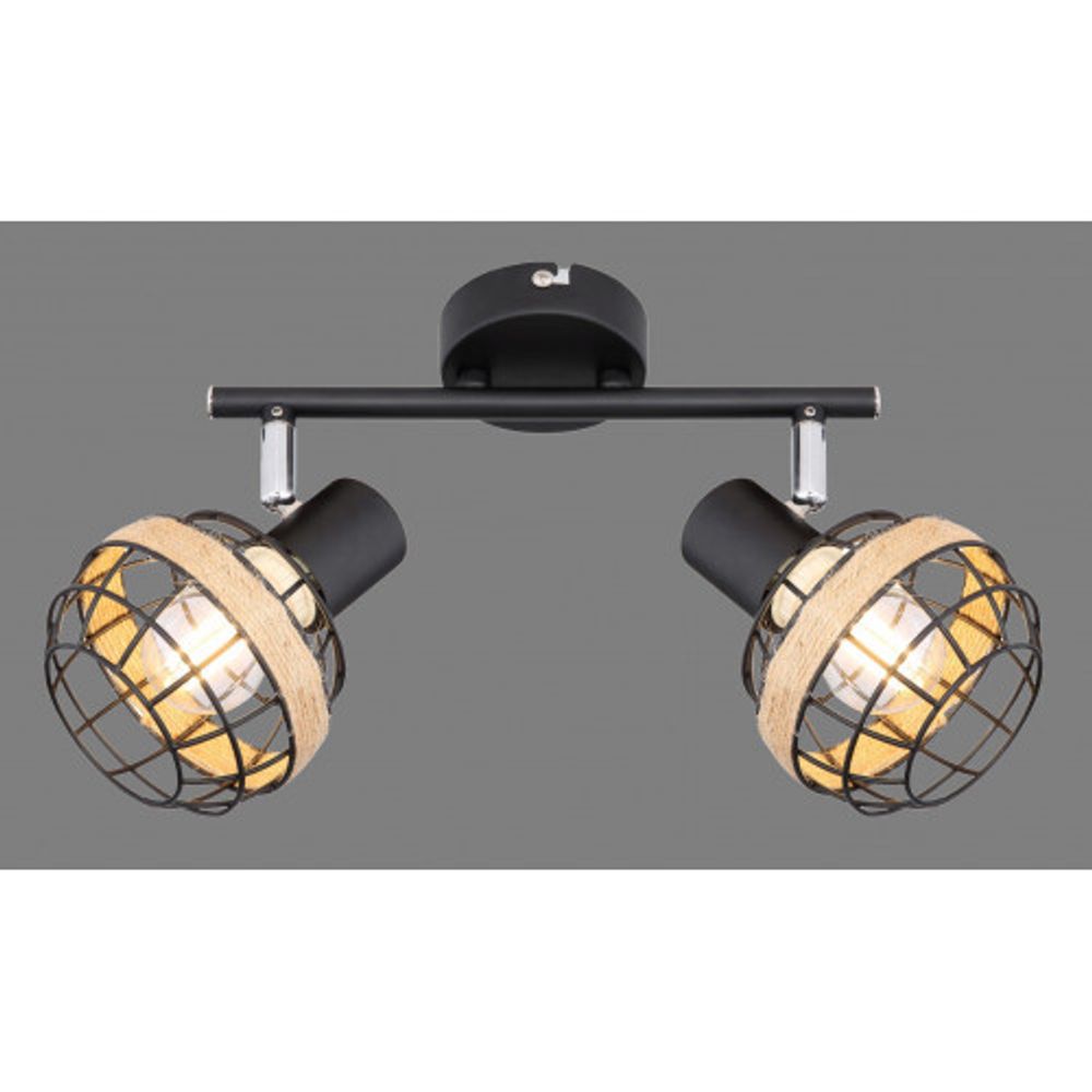 Светильник настенно-потолочный спот Rivoli Fedora 7033-702 2 х E14 40 Вт поворотный