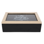 Коробка для чая в ассортименте 24*16.5*7 см